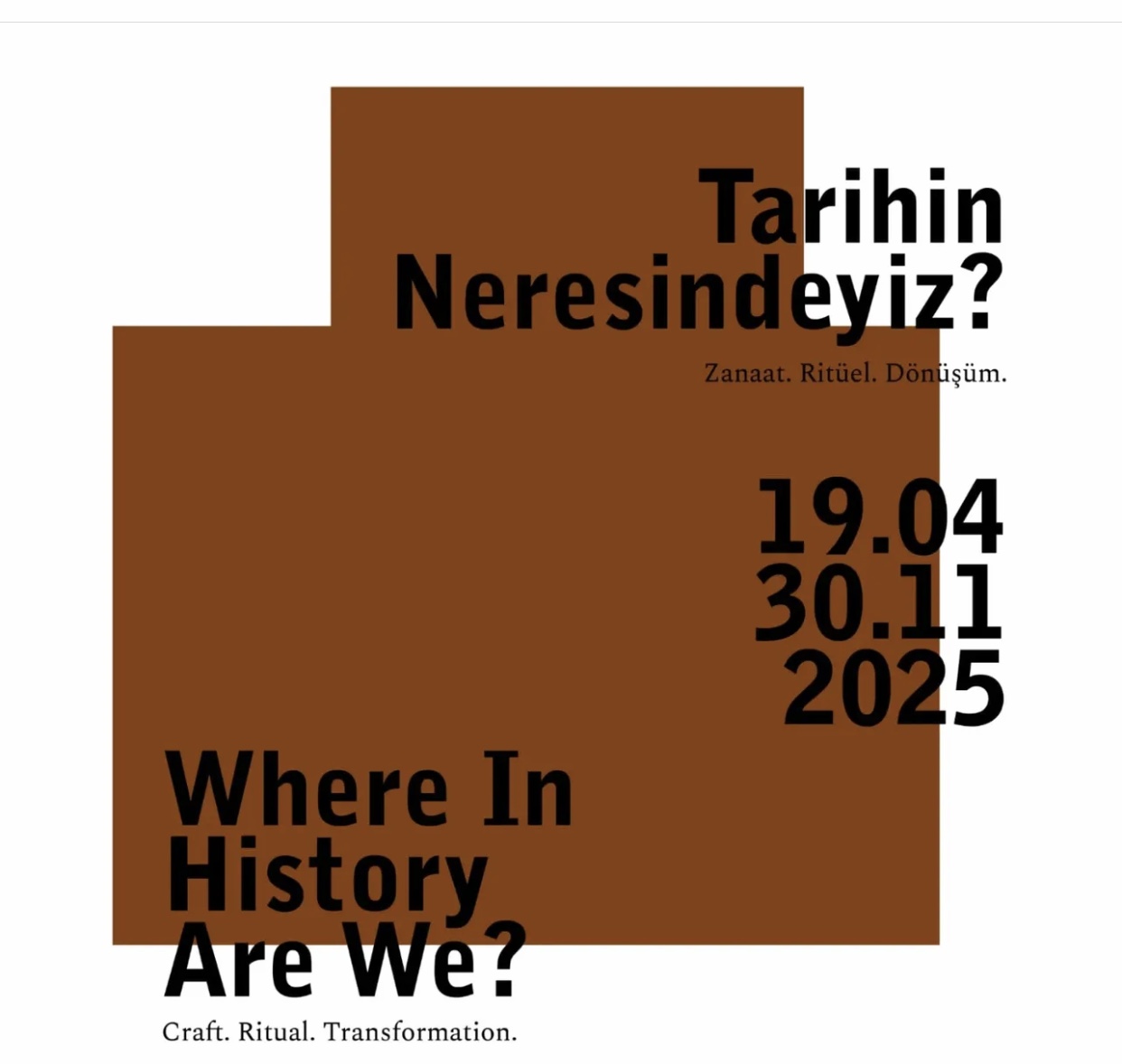  / Tarihin Neresindeyiz?